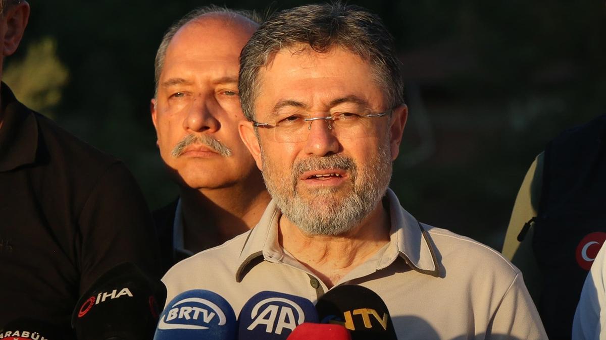 orman yangnlar tarm ve orman bakan yangn kontrol altnda Ibrahim Yumakl yangn kontrol fotoraflar resimleri