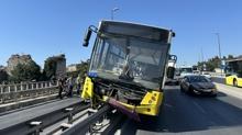 ETT otobs trafii birbirine katt