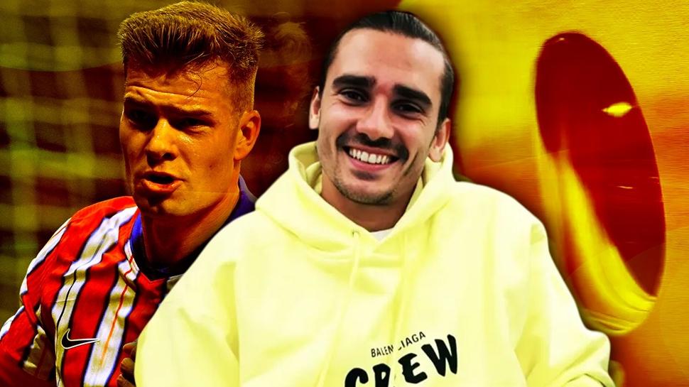 Tam Alexander Srloth derken: Ve yeni golc Antoine Griezmann! Uak sonunda iniyor