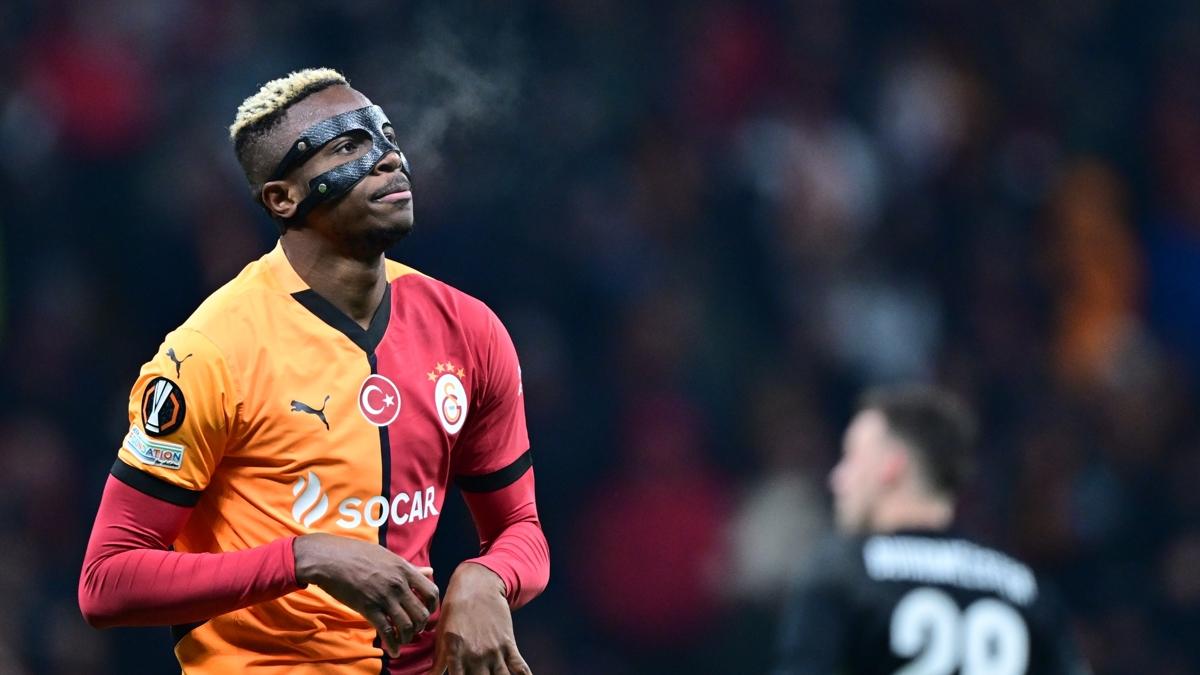 victor osimhen galatasaray futbol fotoraflar resimleri