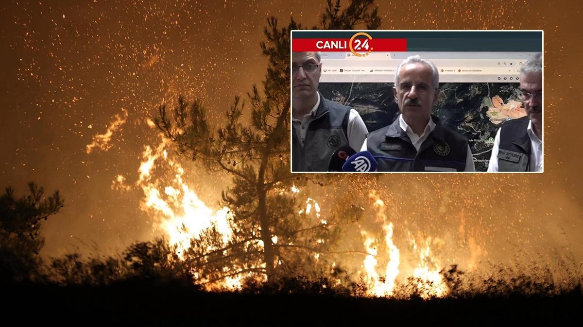 Abdulkadir Uralolu bursa orman yangn fotoraflar resimleri