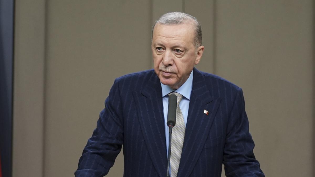 Recep Tayyip Erdoan orman yangnlar mesaj yaymlad fotoraflar resimleri