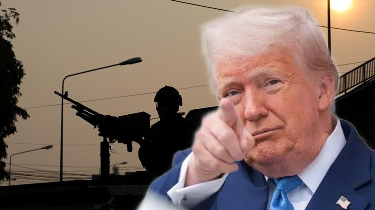 Kamboya snr Tayland saldr Trump atekes fotoraflar resimleri