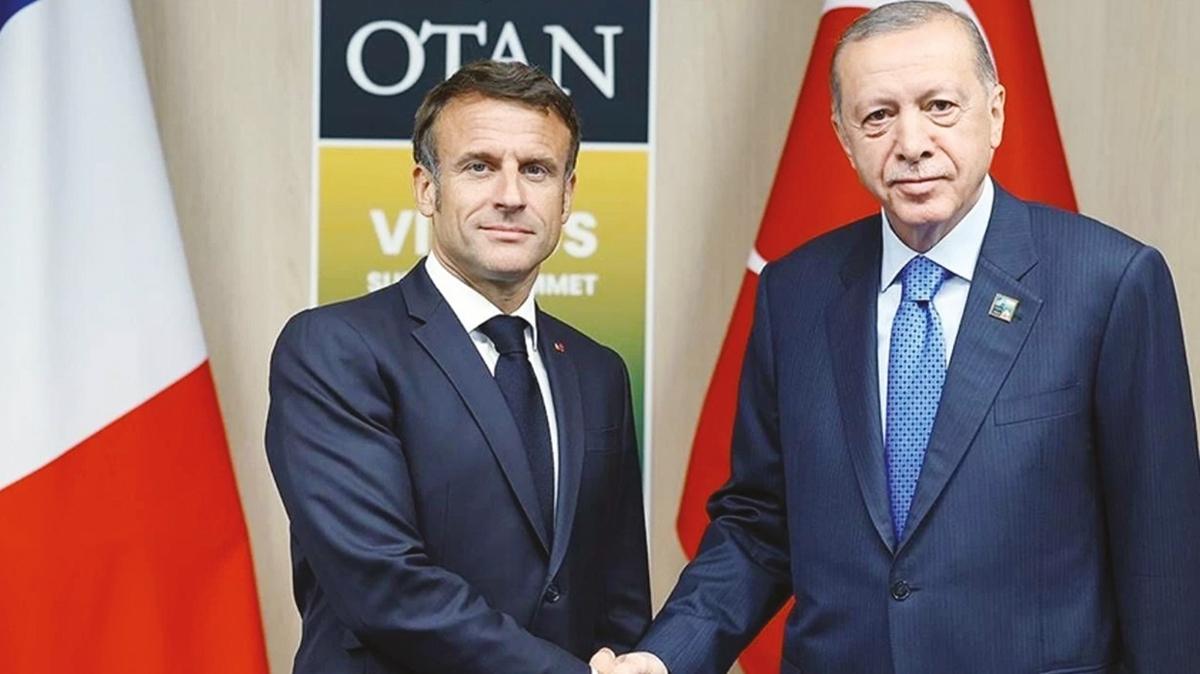 recep tayyip erdoan fransa emmanuel macron filistin fotoraflar resimleri