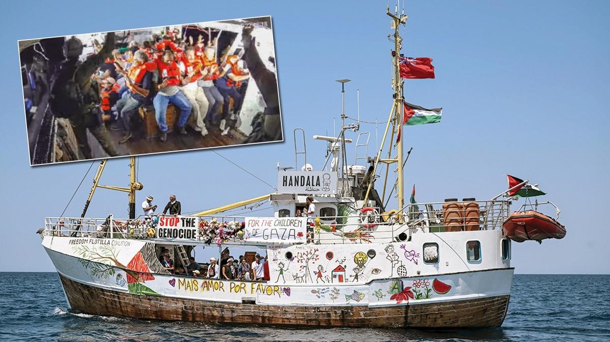 israil gazze insani yardm aktivist hanzala gemisi fotoraflar resimleri