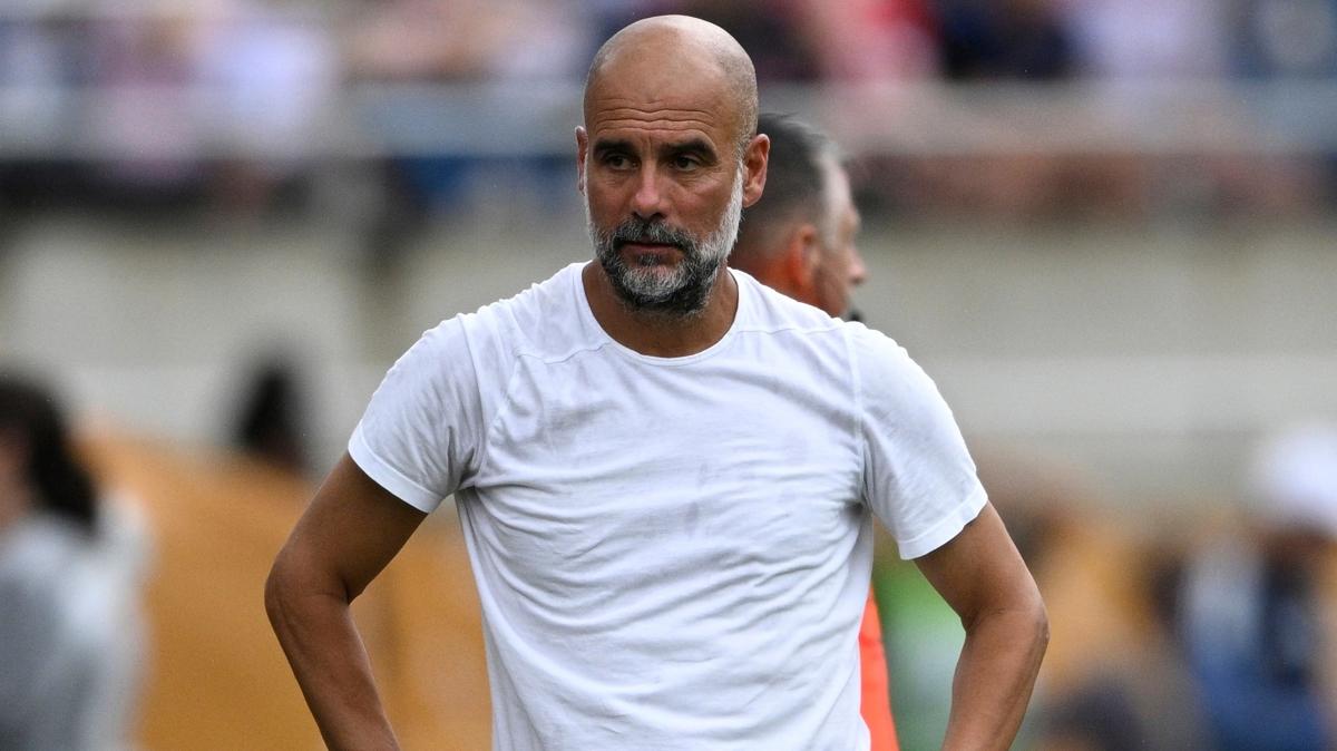 pep guardiola manchester city ingiltere fotoraflar resimleri