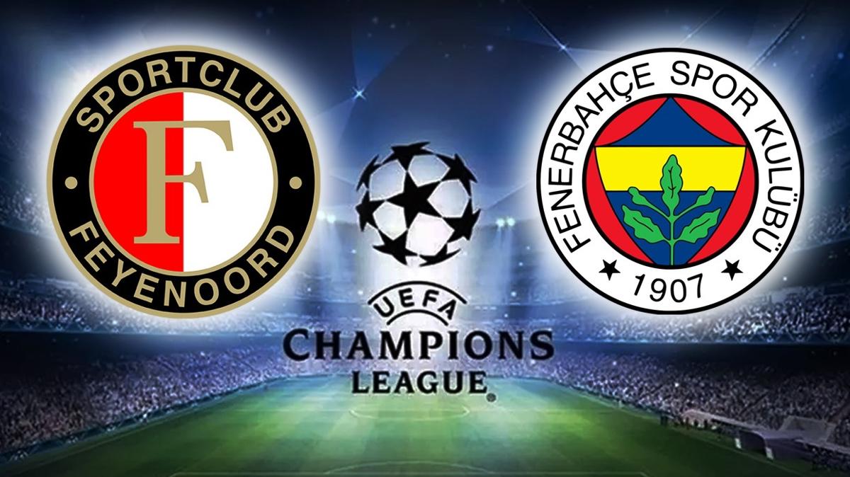 Feyenoord - Fenerbahe ma ne zaman Fenerbahe Feyenoord ampiyonlar Ligi fotoraflar resimleri