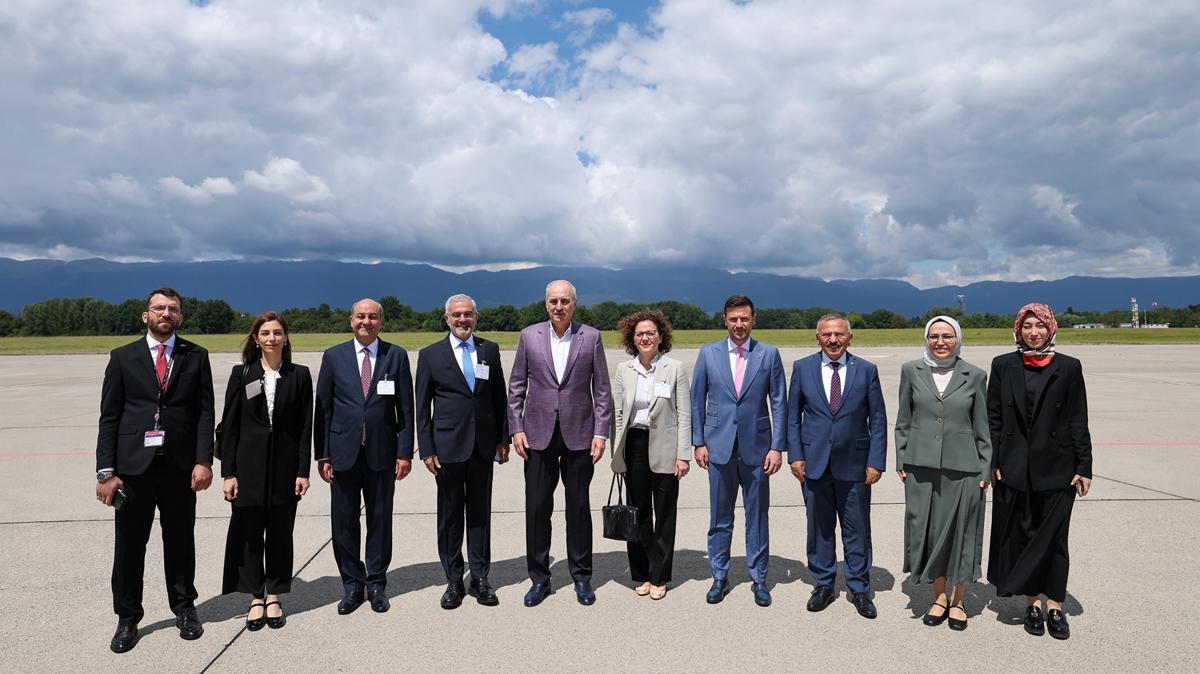 TBMM Bakan Numan Kurtulmu TBMM Bakan Kurtulmu Numan Kurtulmu cenevre fotoraflar resimleri