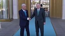 Tokayev Ankara'da... Bakan Erdoan resmi trenle karlad