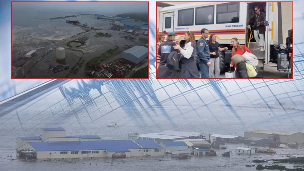 Rusya'da mega deprem! 8.8'lik sarsnt sonras tahliyeler balad