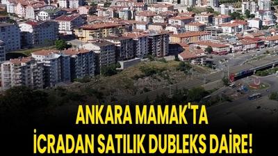 Ankara Mamak'ta icradan satlk dubleks daire!