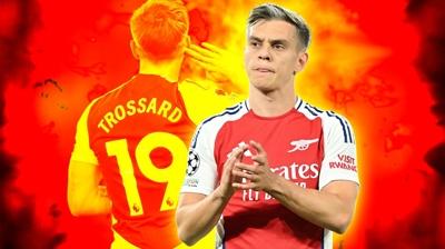 Ve Leandro Trossard transferi bitti! mza iin geliyor