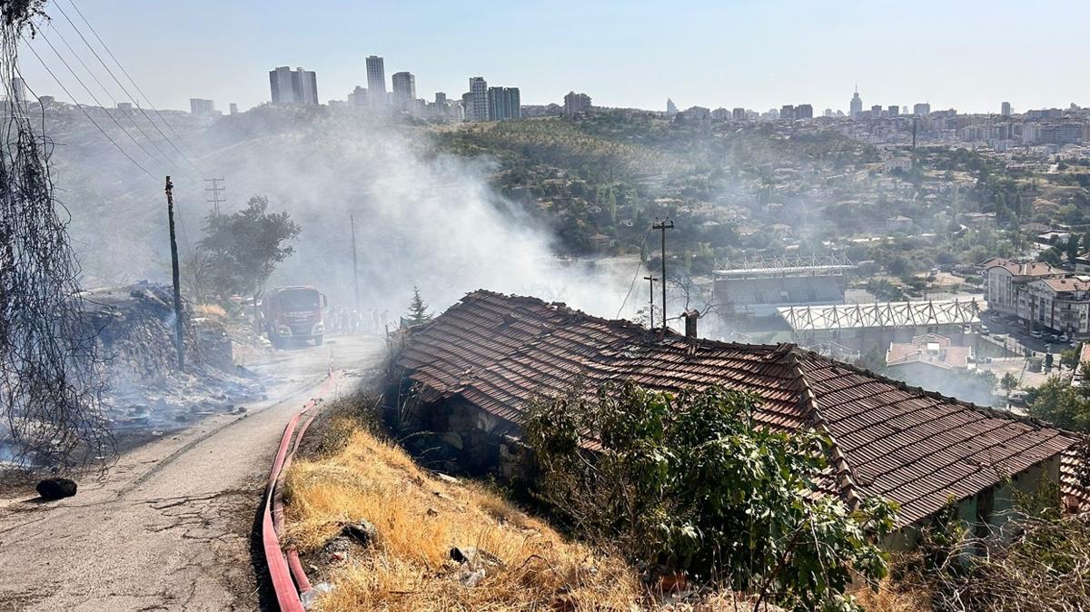 ankara yangn gecekondu fotoraflar resimleri