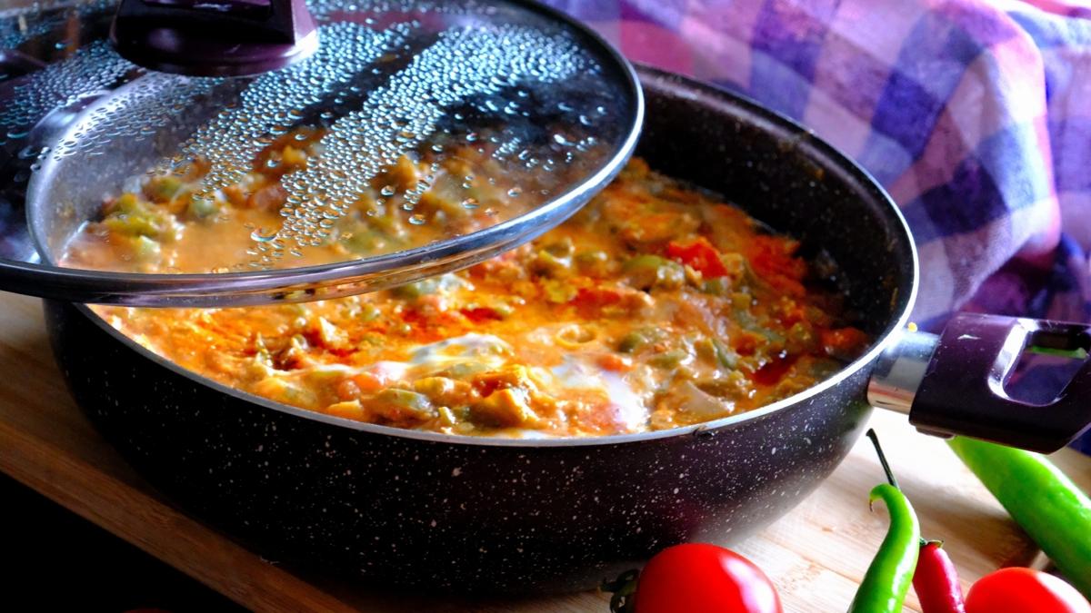 menemen tarif kahvaltlk fotoraflar resimleri