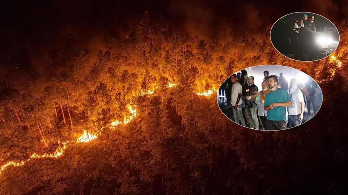 yangn kontrol destek olma yangn sndrme fotoraflar resimleri