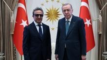 Bakan Erdoan, Hamdi Ulukaya'y kabul etti