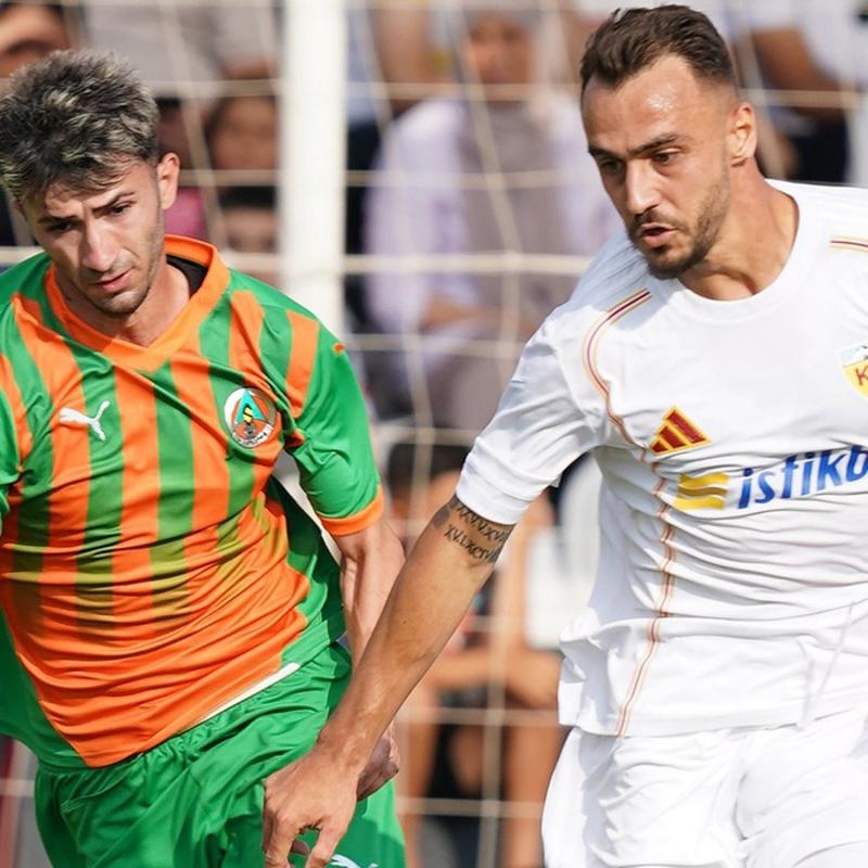 Alanyaspor, hazrlk manda Kayserispor'u devirdi