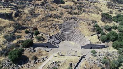 2 bin 200 yllk tiyatro restorasyonunda sona gelindi