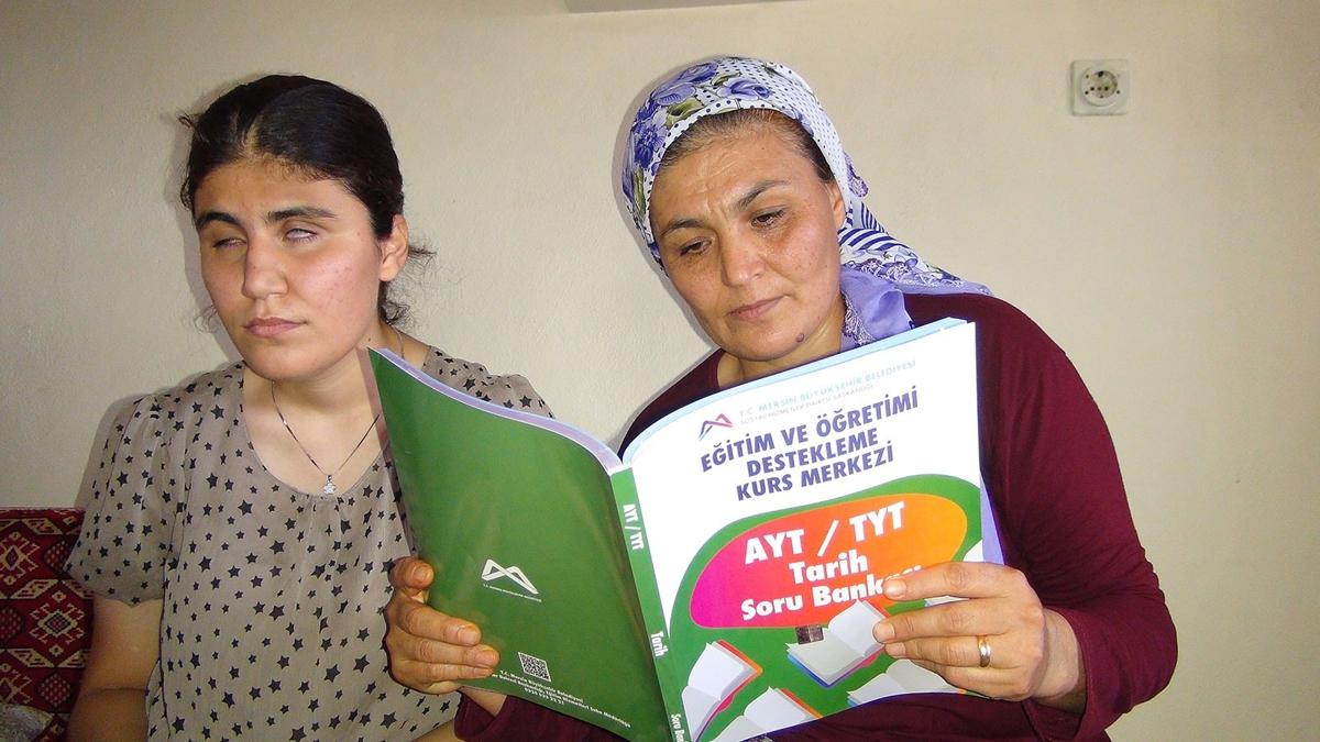 grme engelli gen  lise birincisi  YKS baars fotoraflar resimleri