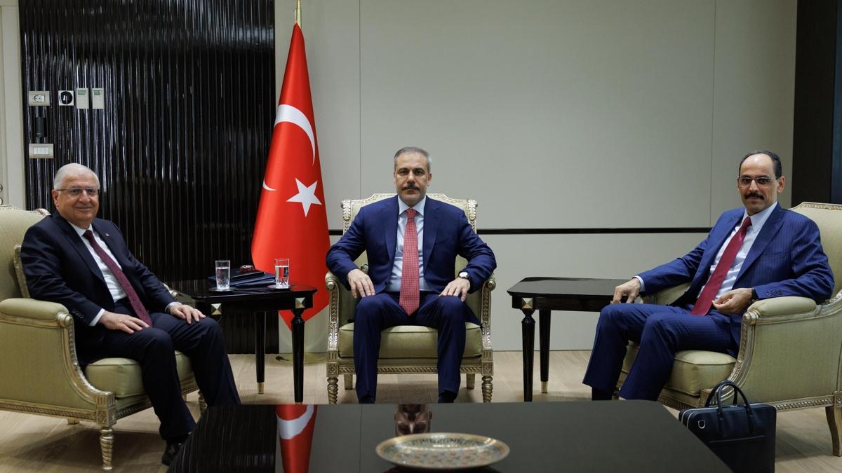 Hakan Fidan Yaar Gler brahim Kaln fotoraflar resimleri