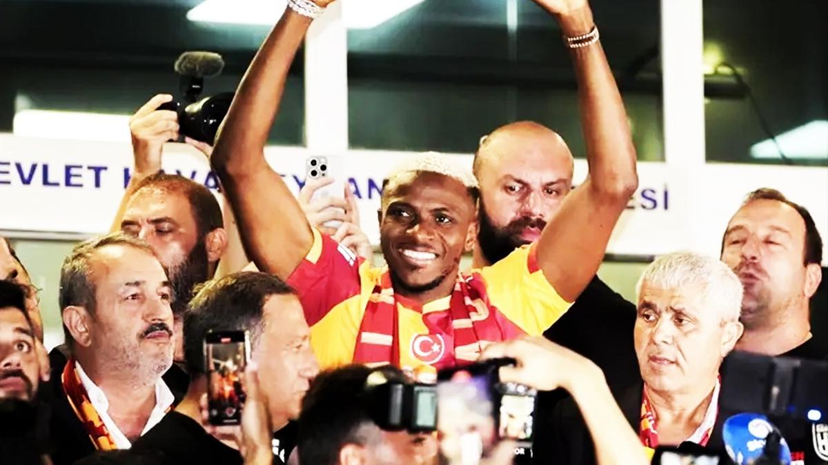 galatasaray osimhen transfer fotoraflar resimleri