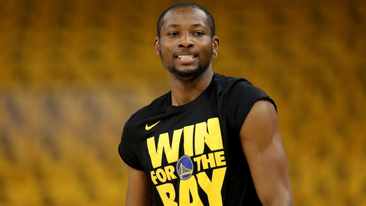 Jonathan Kuminga nba Golden State Warriors transfer fotoraflar resimleri