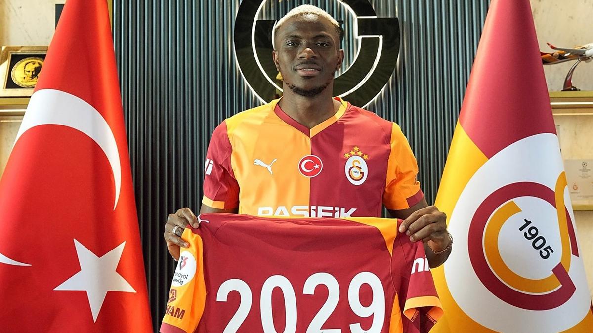 Galatasaray Transfer Victor Osimhen fotoraflar resimleri