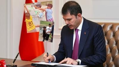 Bakan Kurum'dan Mete ve Grkem'e teekkr mektubu! evre mfettii ilan edildiler