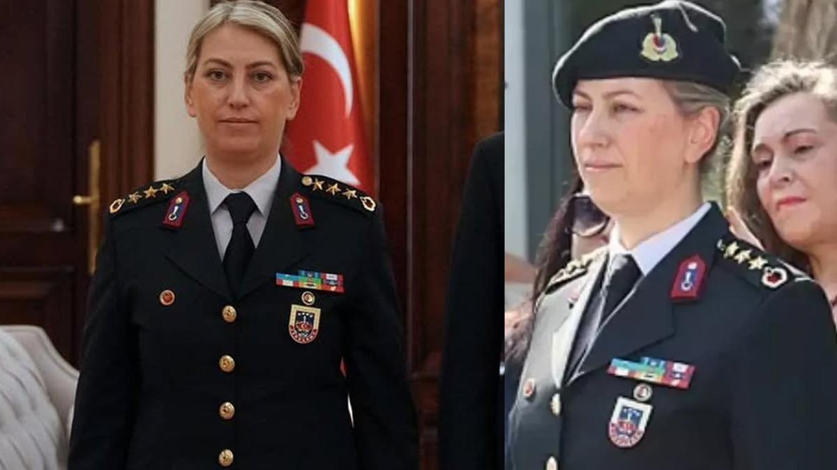 Kadn Jandarma Tugenerali Glden Mat akir 15 Yeni General fotoraflar resimleri