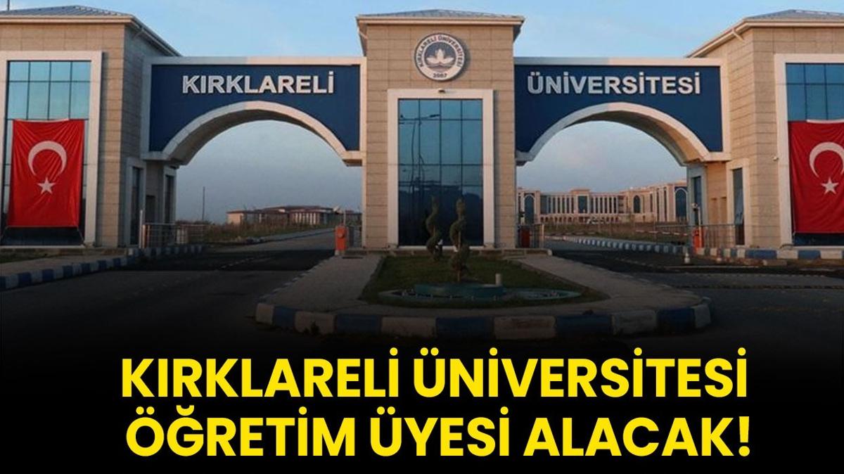 Krklareli niversitesi retim yesi Alm Rektrlk lan ilan ilangovtr fotoraflar resimleri