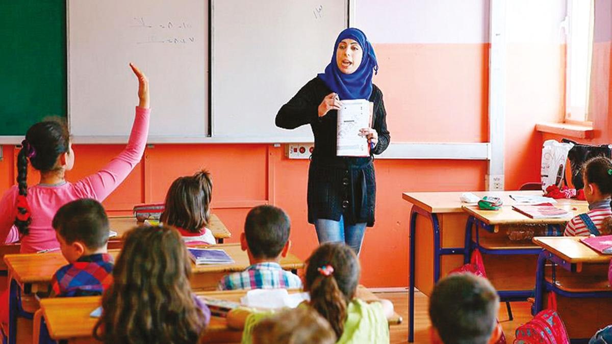 Trkiye eitim ibirlii  Suriye retmen destek  eitim materyal ibirlii fotoraflar resimleri