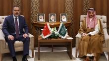 Bakan Fidan'dan Gazze diplomasisi... Suudi mevkida ile grt