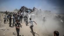 Gazze alktan lyor! Hayatn kaybedenlerin says 162'ye ykseldi