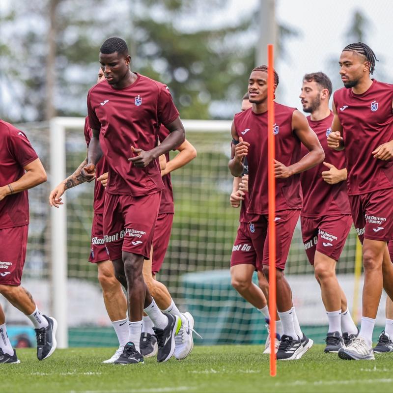 Trabzonspor yeni sezon hazrlklarn tam gaz srdryor
