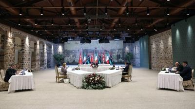 Dolmabahe'de Akdeniz zirvesi