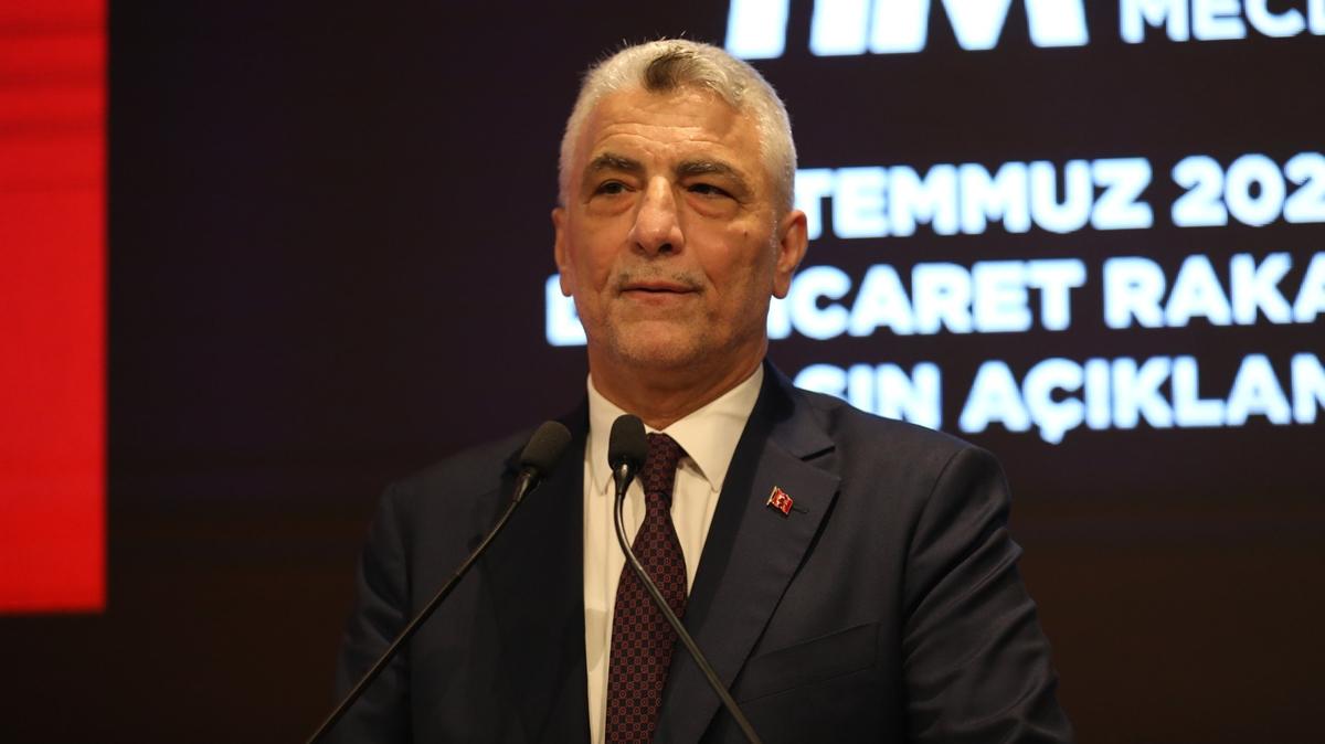 Ticaret Bakan Bolat Temmuz rekor ihracat fotoraflar resimleri