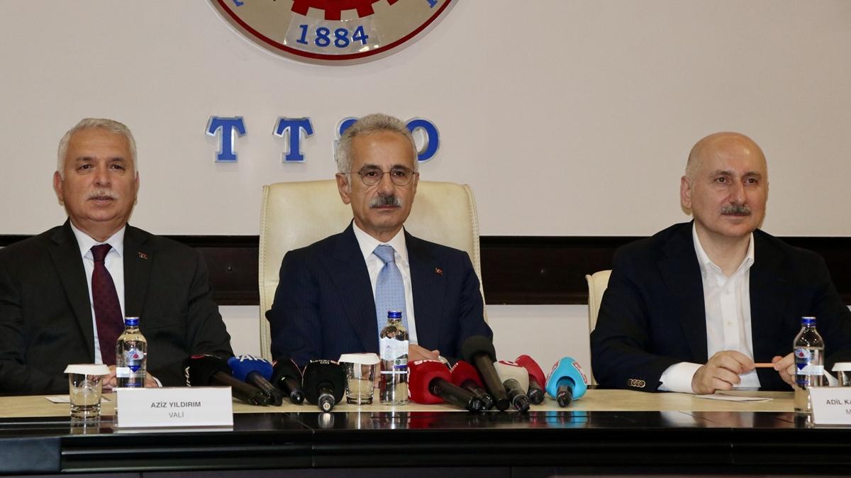 Ulatrma ve Altyap Bakan Abdulkadir Uralolu Bakan Uralolu trabzon fotoraflar resimleri