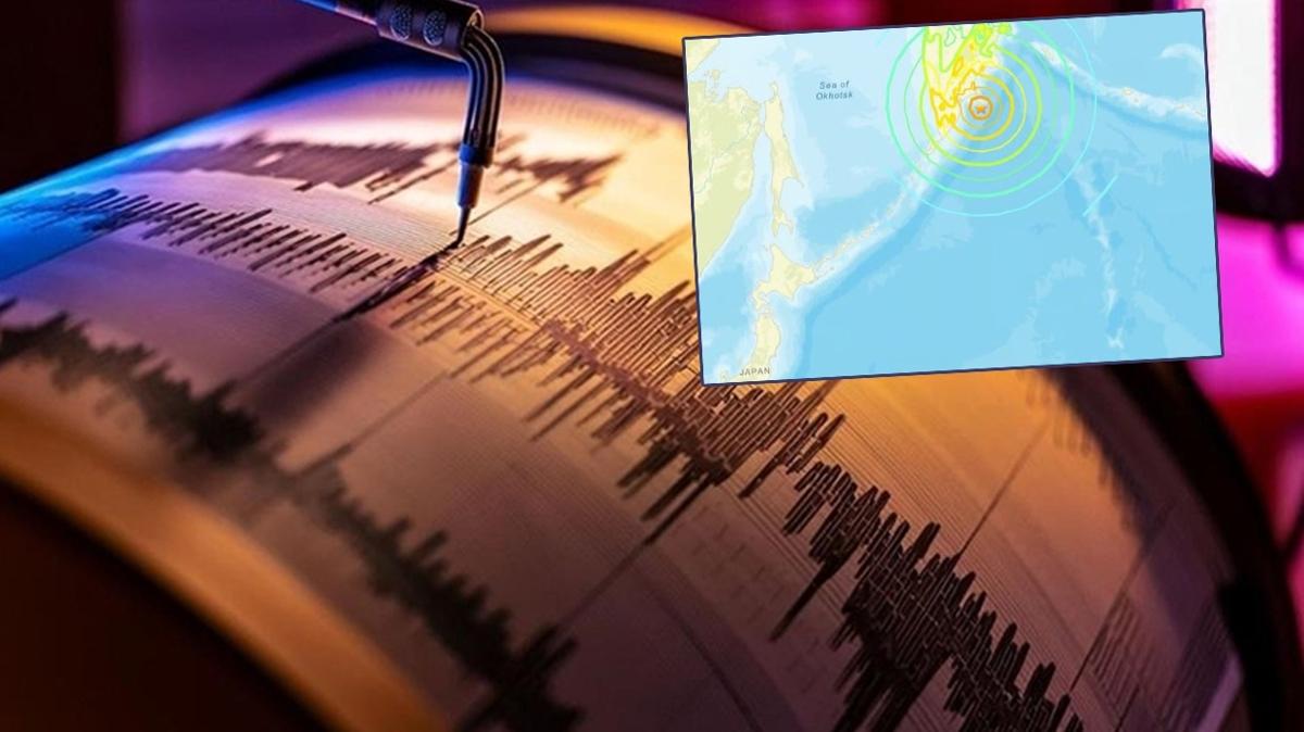 deprem rusya kamatka fotoraflar resimleri