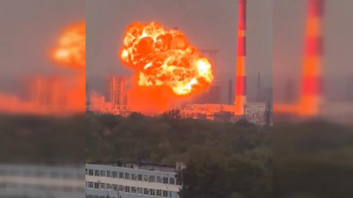 Ukrayna  Rusya  patlama  fotoraflar resimleri