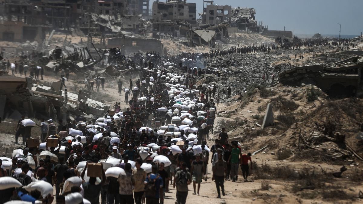 abd israil filistin gazze fotoraflar resimleri