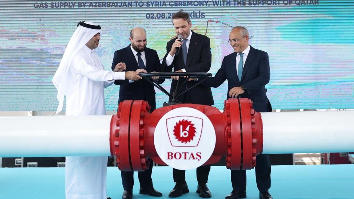 SOCAR Azerbaycan Trkiye Suriye doal gaz fotoraflar resimleri