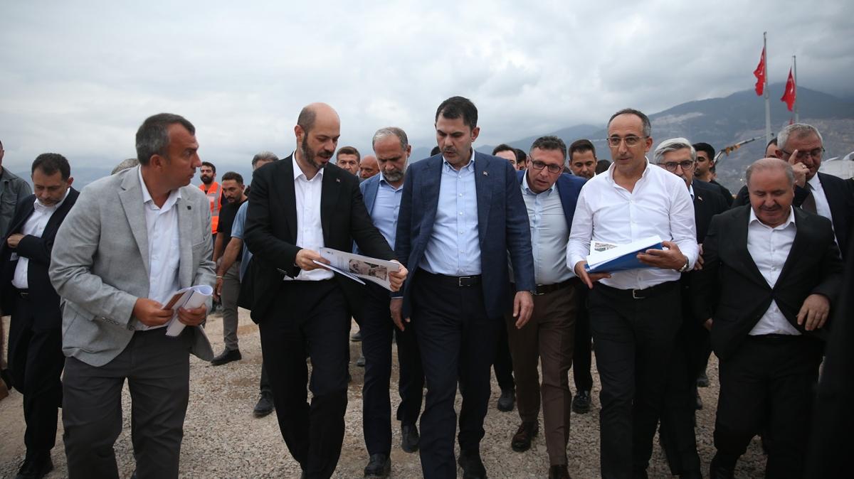 Bakan Kurum skenderun Sahil Projesi al fotoraflar resimleri