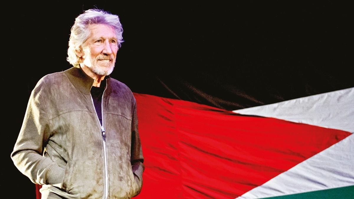 pink floyd roger waters filistin insanlk krizi at fotoraflar resimleri