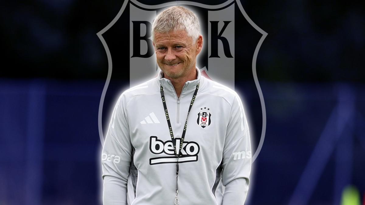 ole gunnar solskjaer tite beikta fotoraflar resimleri