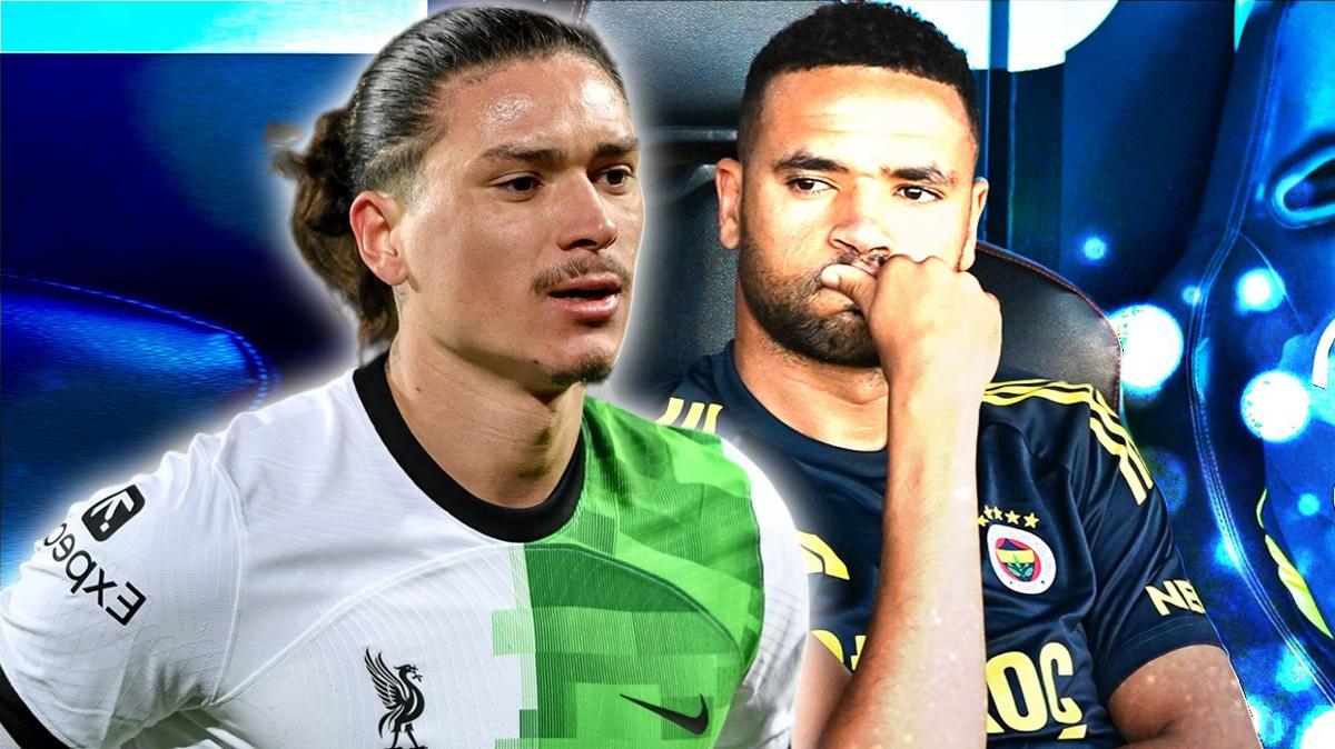 Darwin Nunez Youssef En-Nesyri Fenerbahe Transfer fotoraflar resimleri