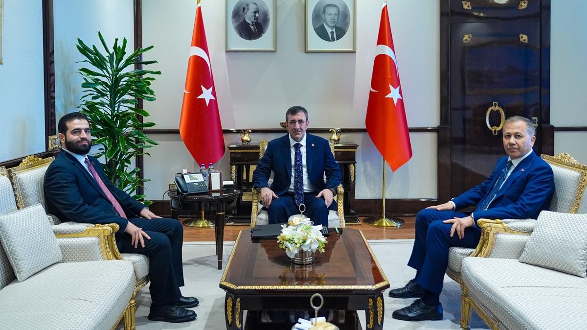 Cevdet Ylmaz Enes Hattab Suriye ileri Bakan fotoraflar resimleri