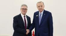 Bakan Erdoan, Starmer ile grt