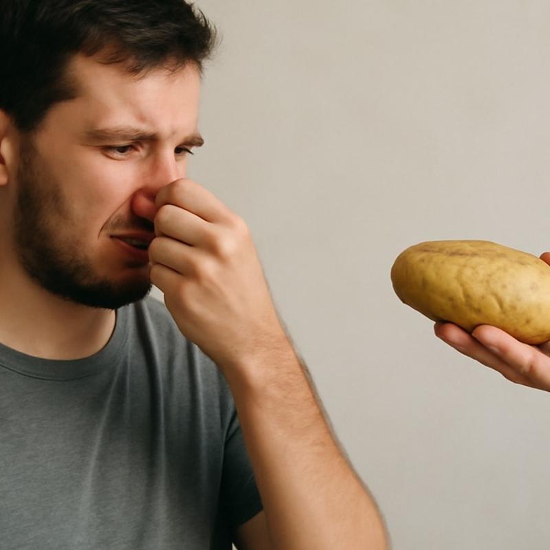 1 saat iinde kf kokusundan kurtulun: 1 patates sorunu zyor
