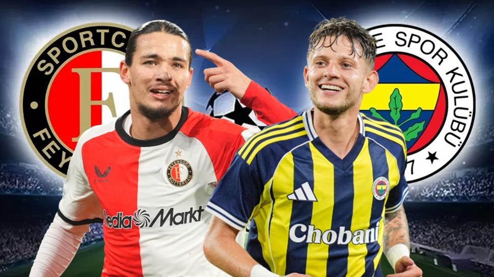 Feyenoord - Fenerbahe ma kadrosu! ampiyonlar Ligi: Feyenoord - Fenerbahe ilk 11'leri belli oldu mu?