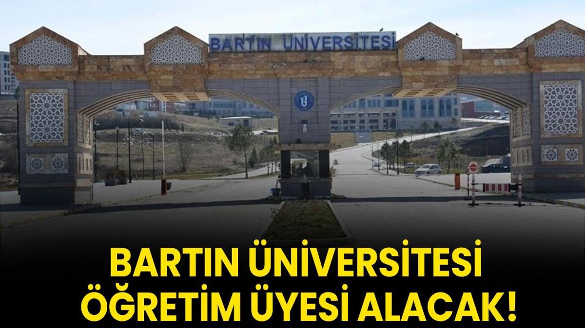 retim yesi Alm Akademik Kadro Bartn niversitesi Rektrlk ilan ilangovtr fotoraflar resimleri